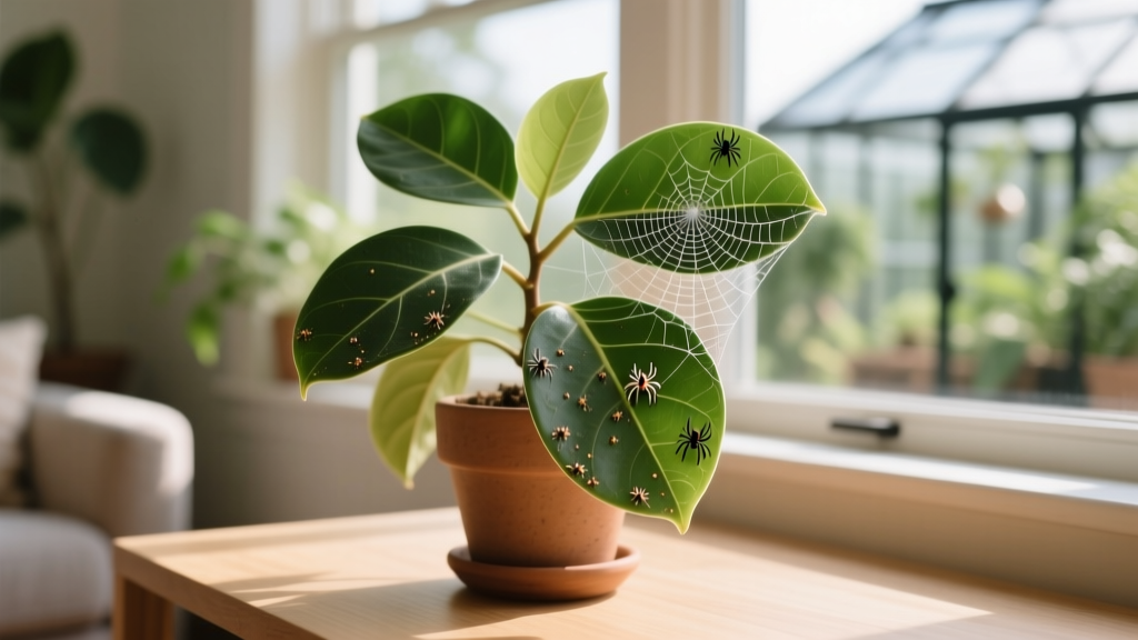 Non-flowering what do spider mites look like on indoor plants? Here’s exactly how to spot them *before* your monstera turns crispy — 7 telltale signs (with macro photos & magnification tips) you’re missing right now.