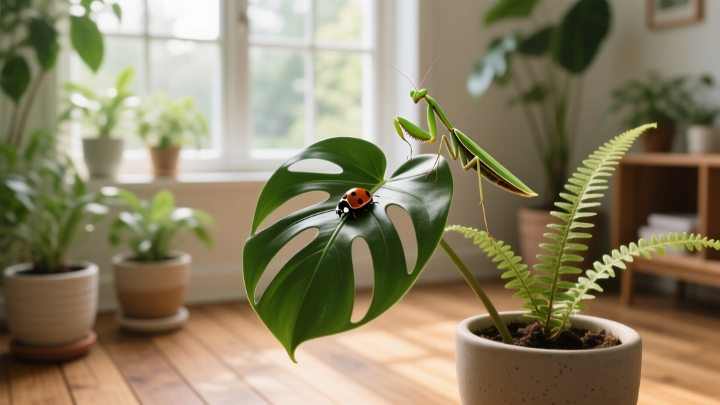 Ladybugs vs. Praying Mantis for Non-Flowering Indoor Plants: Why One Is Almost Always the Wrong Choice (and What to Use Instead)