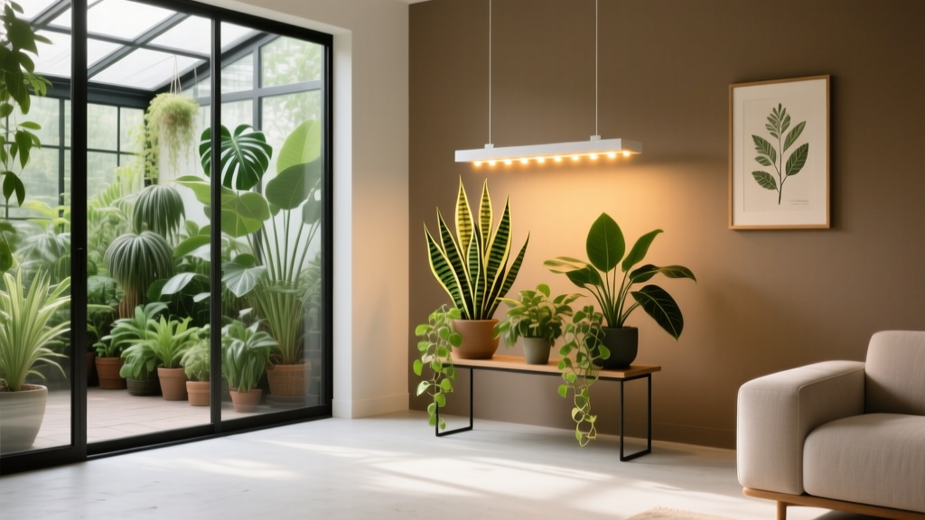 Non-flowering what is the best type of indoor lights for plants? We tested 12 LED grow lights for 9 months—and discovered that most 'full-spectrum' bulbs fail foliage plants at critical wavelengths (500–600nm), while budget-friendly 2700K+6500K dual-band LEDs boosted leaf density by 43% in pothos and ZZ plants.
