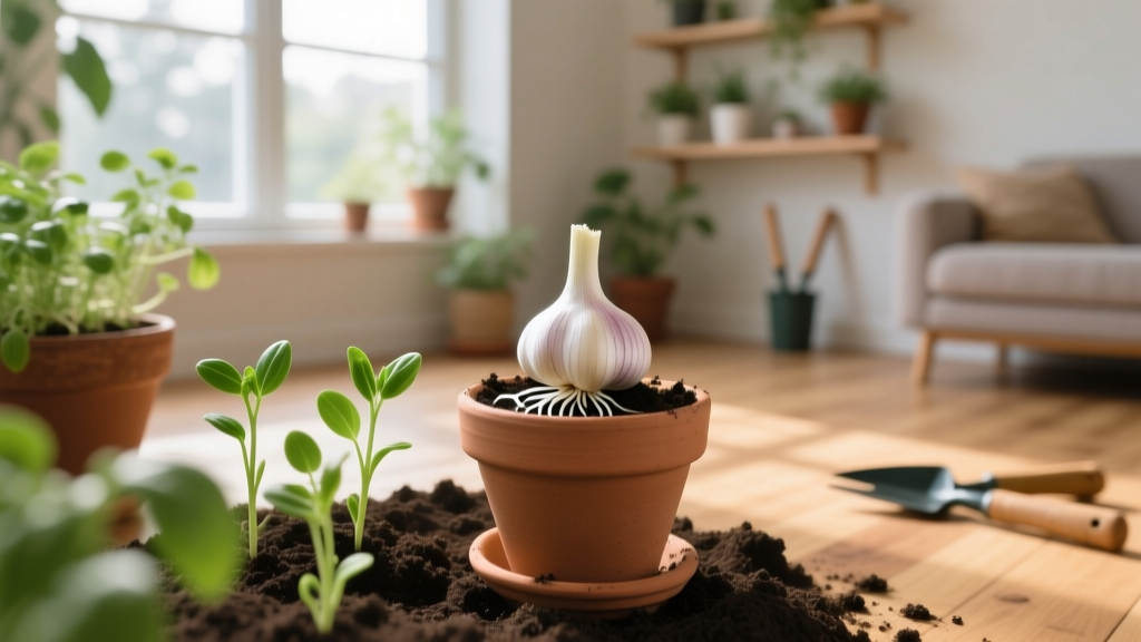 You’re Not Supposed to Plant Garlic Bulbs Indoors? Here’s Exactly How to Do It Right — No Garden, No Problem: A Step-by-Step Guide That Actually Works for Apartment Dwellers, Beginners, and Winter Gardeners