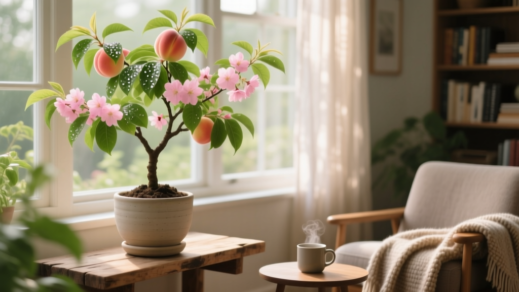 You Can’t Truly Plant Peaches Indoors—Here’s What Actually Works: A Botanist-Backed Guide to Growing Peach Trees in Containers, Cold Stratification, Indoor Microclimates, and When to Move Them Outside (Spoiler: It’s Not Year-Round)