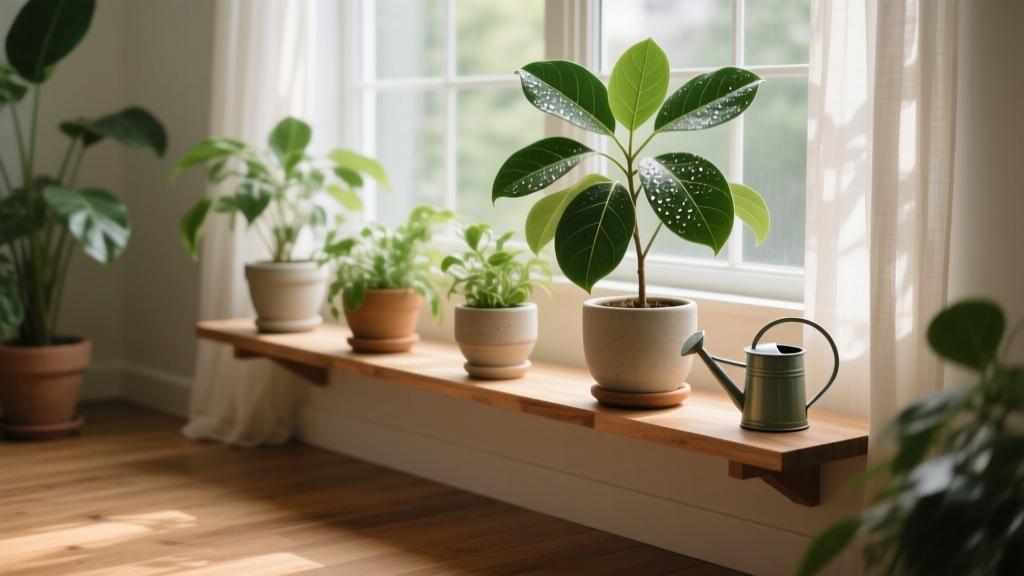 How to Water Indoor Plants When Away: 7 Foolproof Outdoor-Inspired Methods That Actually Work (No More Wilting or Overwatering!)