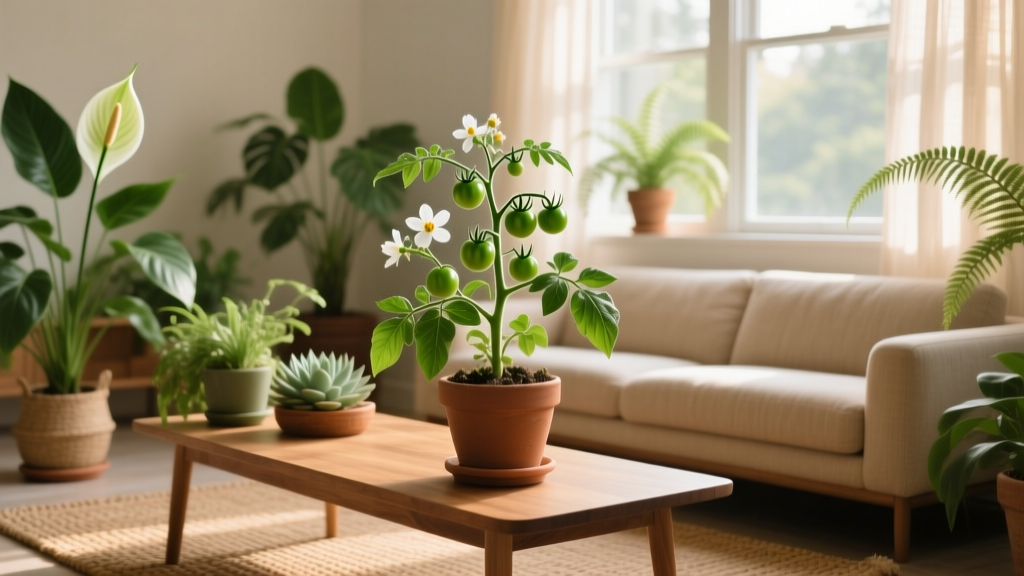 Pet Friendly How Do Indoor Tomato Plants Get Pollinated? 5 Gentle, Pet-Safe Pollination Methods That Actually Work (No Bees, No Pesticides, No Stress for Your Cat or Dog)