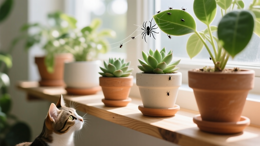 Pet Friendly How to Deal with Bugs on Indoor Plants: 7 Vet-Approved, Non-Toxic Fixes That Actually Work (No Sprays, No Stress, No Harm to Your Cat or Dog)