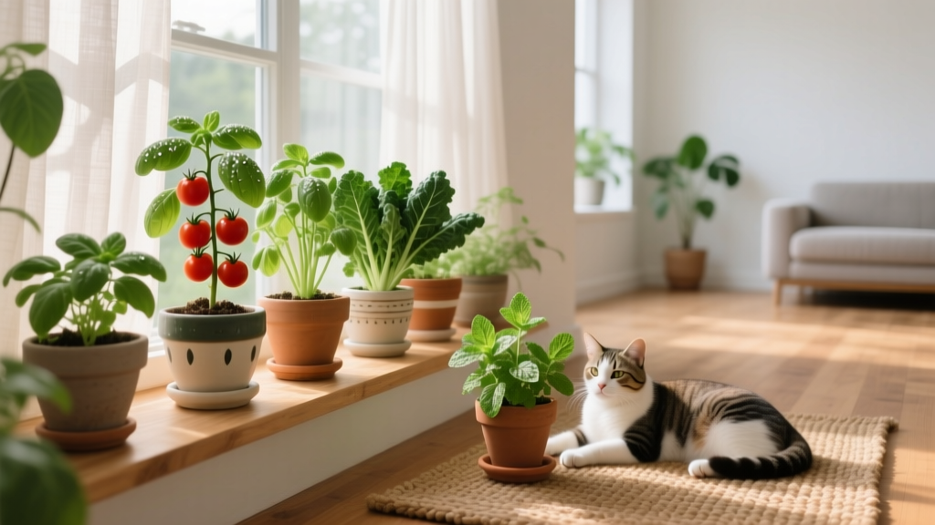 Pet Friendly How to Plant Veggies Indoors: 7 Safe, Simple Steps That Keep Your Dog Off the Basil and Your Cat Out of the Cherry Tomatoes (No Toxic Traps, No Guilt, Just Fresh Food)