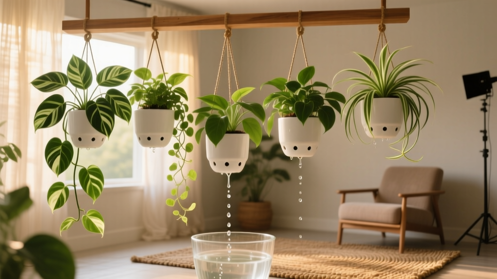 Pet Friendly How to Water Indoor Hanging Plants Without Dripping: 7 Foolproof Methods That Protect Your Floors, Paws, and Peace of Mind (No More Soggy Rugs or Sneaky Paw Licks!)
