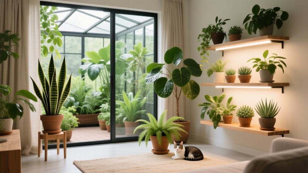 Pet Friendly What Grow Lights for Indoor Plants? The Truth: Not All 'Safe-Looking' LED Panels Are Safe — Here’s How to Spot Hidden Hazards, Avoid Toxic Heat & Blue-Light Overexposure, and Choose Lights That Keep Your Cat Off the Shelf *and* Your Monstera Thriving