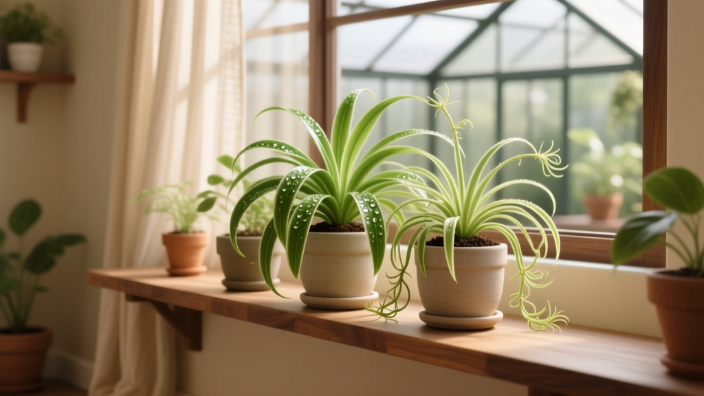 Why Your Spider Plant Is Growing So Slowly Indoors (And Exactly How Much Light It *Actually* Needs — Not What Everyone Else Says)