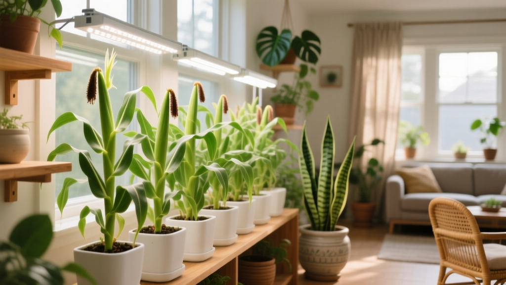 Yes, You *Can* Grow Popcorn Plants Indoors Under Grow Lights—But Only If You Solve These 5 Slow-Growth Pitfalls First (Most Fail at #3)