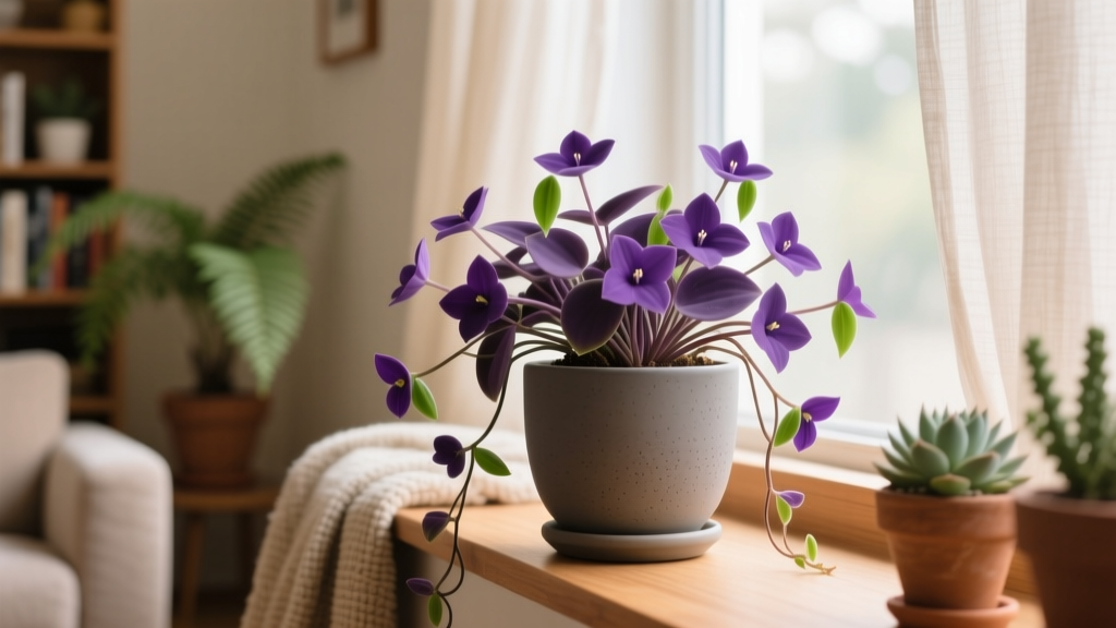 Why Your Purple Heart Plant Isn’t Growing — The Truth About Its ‘Slow Growth’ (And Exactly How to Care for It Indoors Without Overwatering, Underlighting, or Killing It With Kindness)