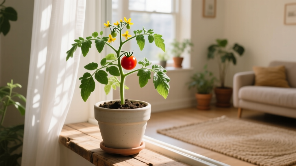 Why Your Indoor Tomato Plants Grow So Slowly (And Exactly How to Fix It in 7 Days — No Greenhouse Needed)