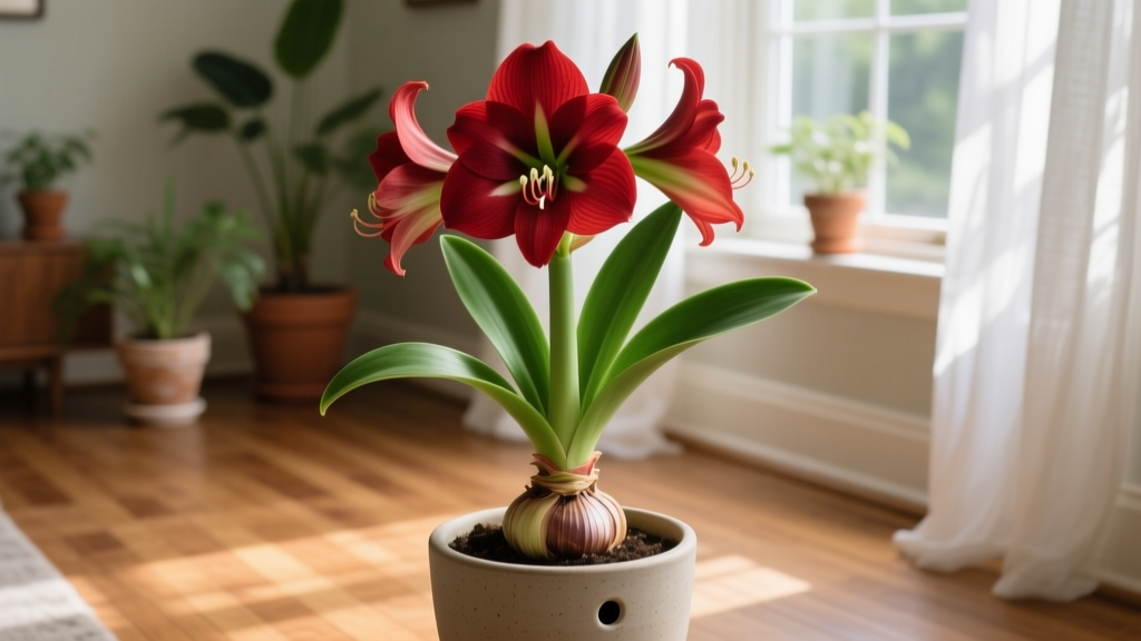 How to Plant an Amaryllis Indoors Without Drainage Holes: The Truth About Slow-Growing Bulbs, Root Rot Risks, and 5 Proven Workarounds That Actually Work (No Drill Required)