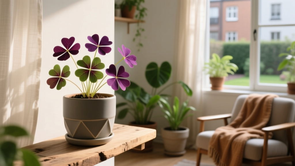 Why Your Oxalis Triangularis Isn’t Growing (and Exactly How to Fix It): A Step-by-Step Indoor Planting Guide for Slow-Growing Purple Shamrock That Actually Thrives