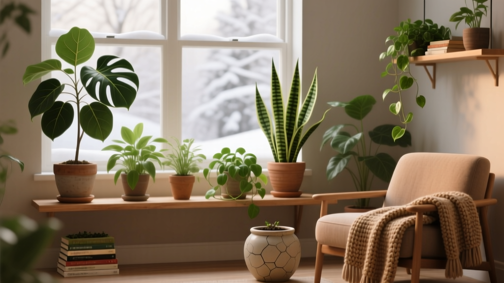 The Winter Survival Guide for Slow-Growing Indoor Plants: 7 Non-Negotiable Care Shifts You’re Probably Skipping (That Cause Silent Decline)