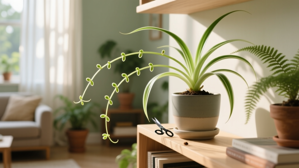 Stop Guessing Where to Cut: The Exact Spot on a Slow-Growing Spider Plant to Propagate Successfully (No Root Rot, No Wasted Time, Just Baby Plants in 7–10 Days)
