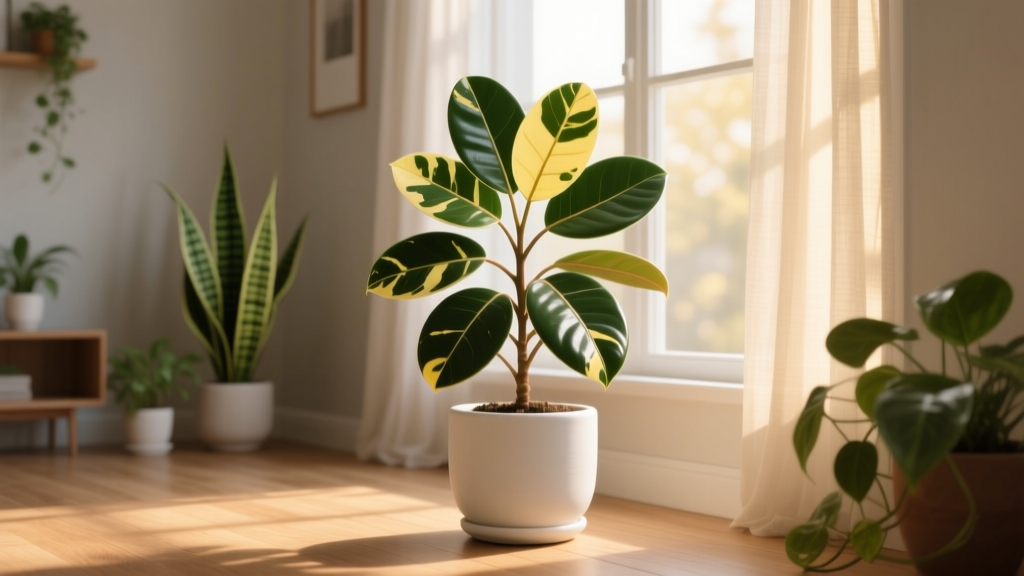 Can Small Rubber Plants Tolerate Low Light? The Truth About Light Needs, Growth Limits, and 5 Real-World Fixes That Actually Work (No More Leggy, Yellowing Leaves!)