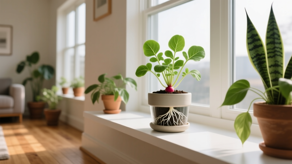 Small How to Care for Indoor Radish Plants: The 7-Step No-Fail Guide That Prevents Leggy Stems, Rot, and Bitter Roots (Even in Apartment Windowsills)