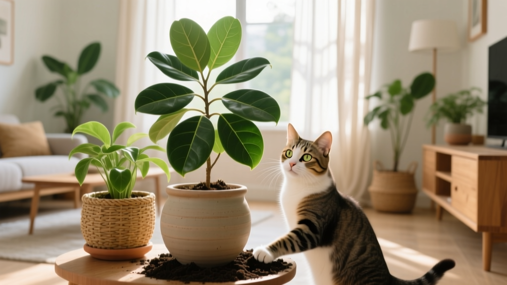 Small How to Get Cats to Stop Eating Indoor Plants: 7 Vet-Approved, Plant-Safe Strategies That Work in Under 72 Hours (No Bitter Sprays, No Stress, Just Real Results)