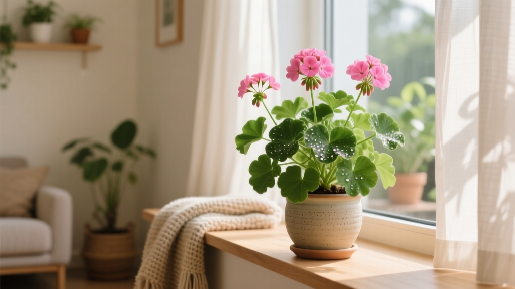 Small How to Take Care of a Geranium Plant Indoors: 7 Non-Negotiable Steps You’re Probably Skipping (That Cause Yellow Leaves, Leggy Stems & Zero Blooms)
