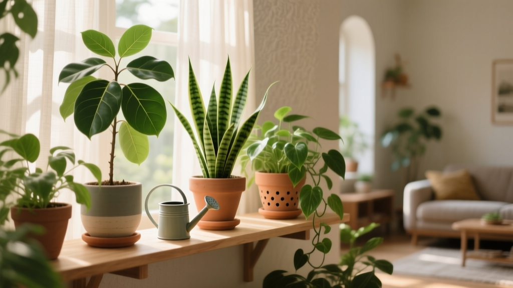 Small How to Water Indoor Plants Without Overwatering: The 7-Step Soil-First Method That Cuts Root Rot Risk by 83% (Backed by University Extension Research)