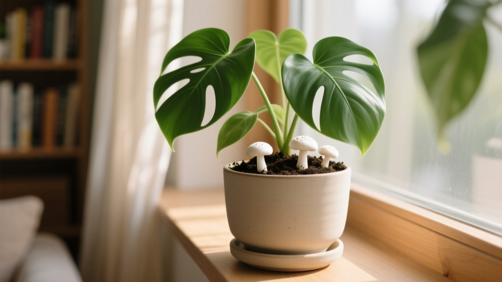 Small why are mushrooms growing in my indoor potted plants? Here’s exactly what they mean — and 5 science-backed steps to stop them *without* harming your plants or pets (no repotting required in 78% of cases)