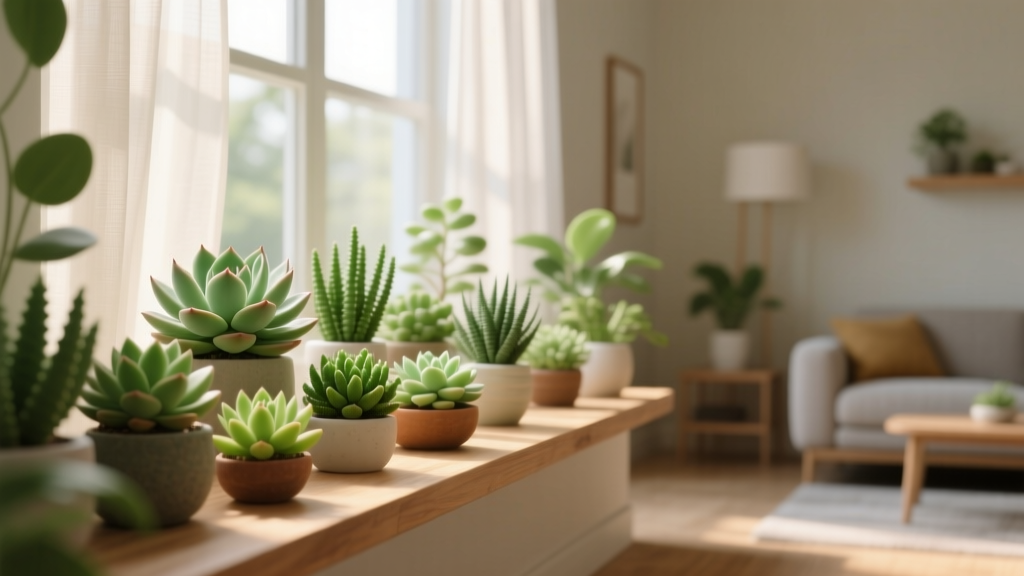 Succulent does indoor lighting help plants grow? The truth about LED grow lights, window light myths, and why your ‘low-light’ succulents are secretly starving—even if they look fine.