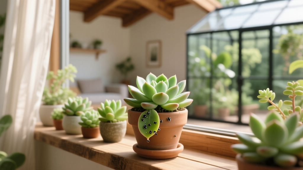 Succulent How to Get Rid of Bugs When Moving Plants Indoors: The 7-Step Quarantine Protocol That Stops Mealybugs, Spider Mites & Fungus Gnats Before They Invade Your Home (No Pesticides Required)