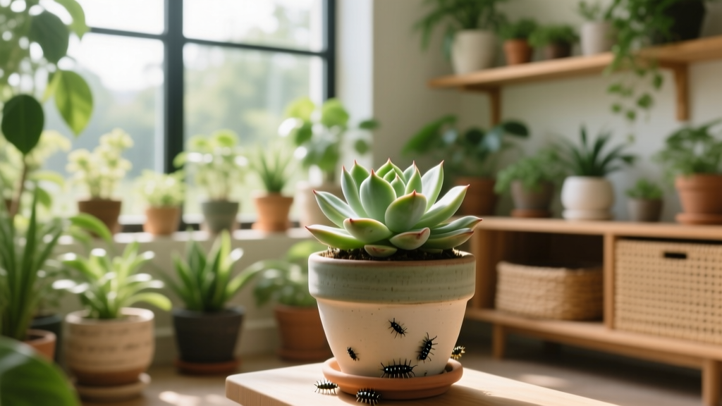 Succulent How to Get Rid of Nats from Indoor Plants: 7 Science-Backed Steps That Kill Fungus Gnats in 72 Hours (Without Harming Your Echeveria, Haworthia, or Burro’s Tail)