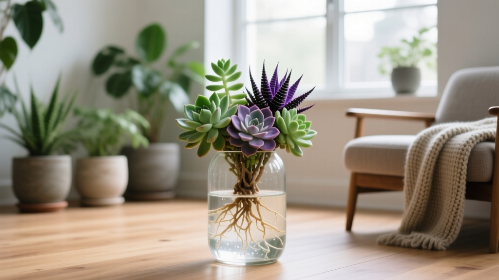Succulent How to Grow Plants in Water Indoors: The Truth About Root Rot, Light Needs & Which 7 Varieties Actually Thrive (Not Just Survive) — A Botanist-Tested 5-Step Method That Works in Low-Light Apartments
