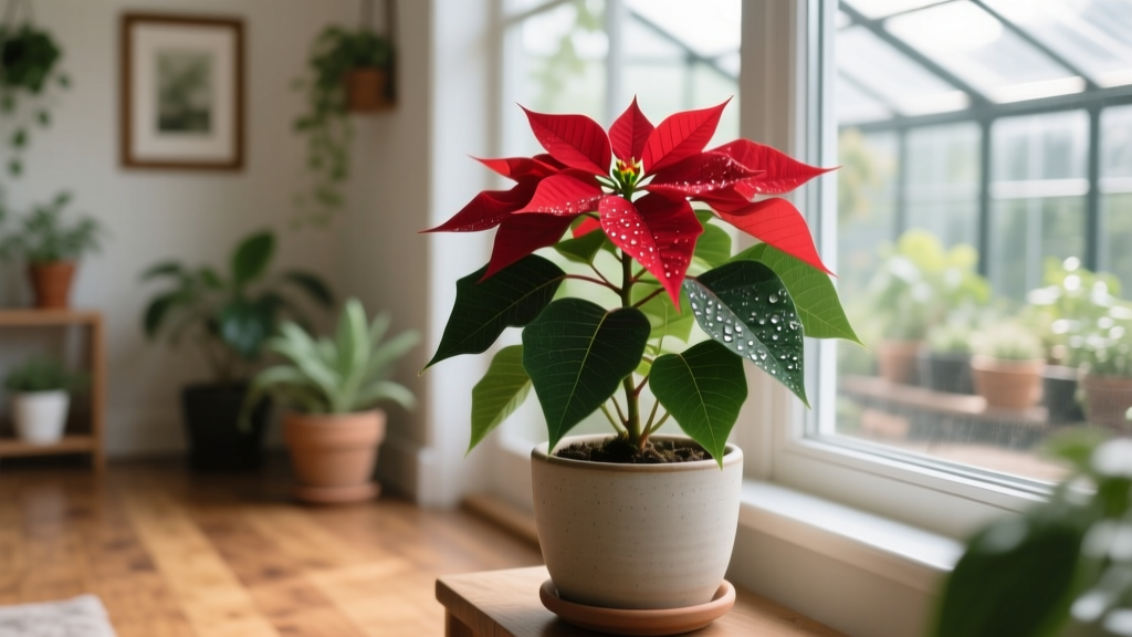 Stop Killing Your Poinsettia: The Exact Watering Schedule & Technique That Prevents Root Rot, Drooping, and Premature Leaf Drop—Even If You’ve ‘Killed One Before’ (Succulent-Style Indoor Poinsettia Watering Guide)
