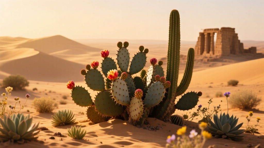 Cactus in Egypt: A Complete Guide to Desert Succulents in the Land of the Pharaohs