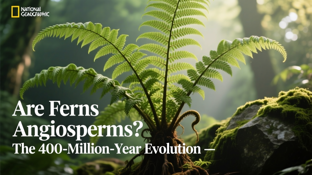 Are Ferns Angiosperms? The 400-Million-Year Evolutionary Divide Explained Simply