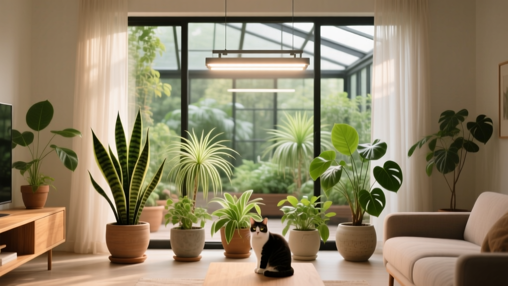 Can Indoor Plants That Are Toxic to Cats Survive With Artificial Light? The Truth About Safe, Low-Light-Friendly Houseplants for Cat Owners (No More Guesswork or Guilt)