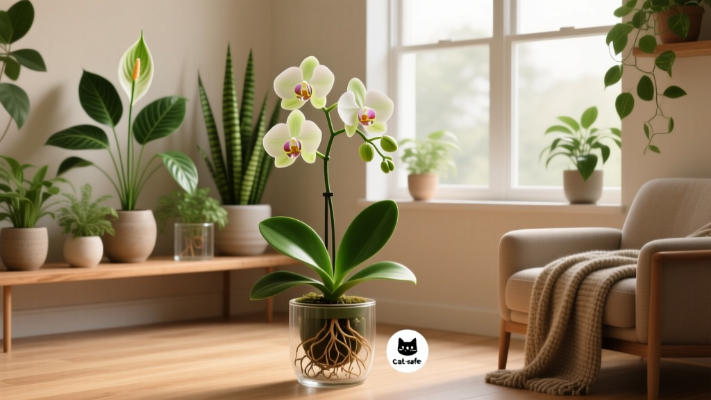 Orchids and Cats in Harmony: The Truth About Toxicity + A Stress-Free, Vet-Approved Care System That Keeps Both Thriving (No Guesswork, No Panic)