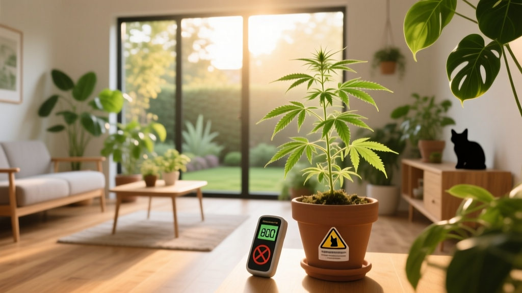 How Many Lux Do Indoor Marijuana Plants Really Need? (And Why Your Cat’s Safety Depends on Getting It Right — Not Just the Light)