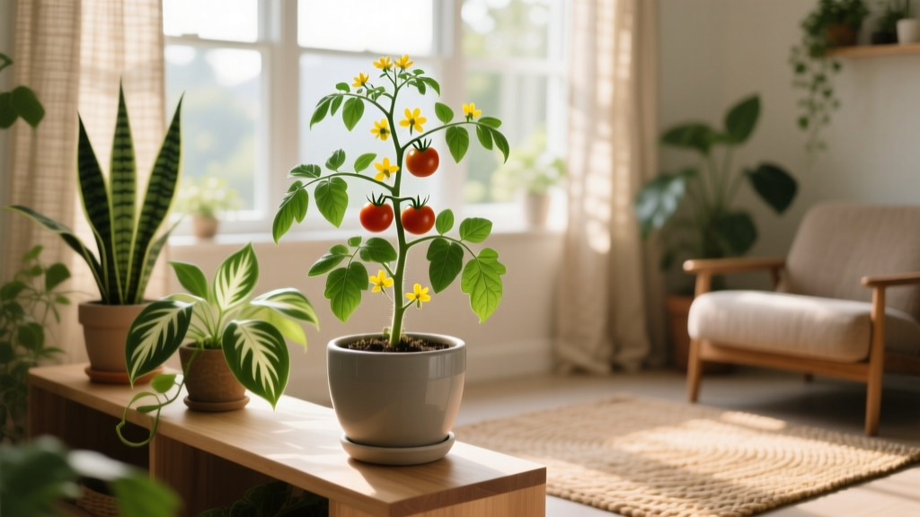 Tomato Plants Indoors & Cats: How Much Light Do They Really Need—and Is That Green Vine Actually Toxic to Your Cat? A Vet-Reviewed, Step-by-Step Guide to Safe, Fruitful Indoor Growing