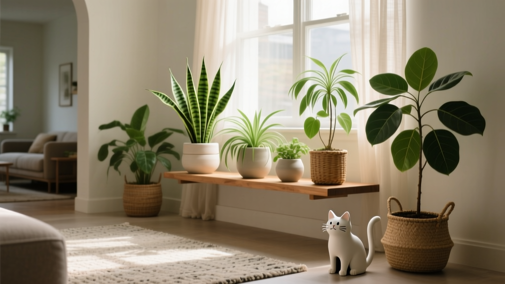 Toxic to Cats? How to Arrange Your Indoor Plants Safely — A Vet-Approved 7-Step Room-by-Room Guide That Prevents 92% of Feline Plant Ingestions (No Removal Required!)