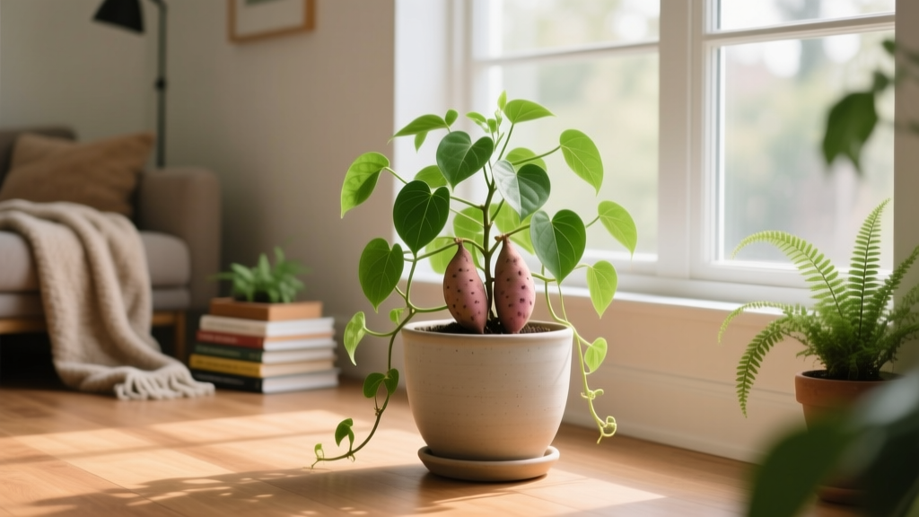 Sweet Potato Vines Indoors: Is Your Cat at Risk? A Step-by-Step, Pet-Safe Guide to Starting Sweet Potatoes Indoors—No Toxicity Surprises, No Failed Sprouts, Just Thriving Vines & Peace of Mind