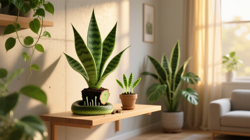 Snake Plant Propagation Without Risk: Exactly Where to Cut (and Why It’s Toxic to Cats — Plus 3 Safe Alternatives You Can Start Today)