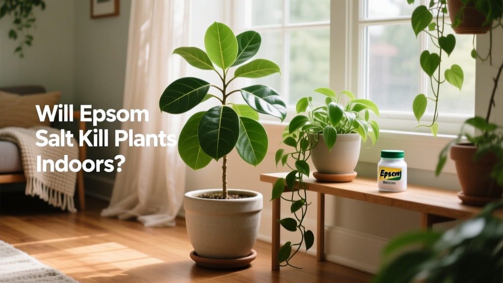 Will Epsom Salt Kill Plants Indoors? And Is It Toxic to Cats? The Truth About This Popular 'Miracle' Remedy — What Every Indoor Plant Parent & Cat Owner Needs to Know Before Sprinkling Another Spoonful