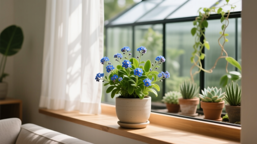 Tropical Forget-Me-Nots: Why They Rarely Thrive Outdoors in Heat & Humidity — And Exactly How to Grow Them Indoors (With Light, Soil, and Water Fixes That Actually Work)