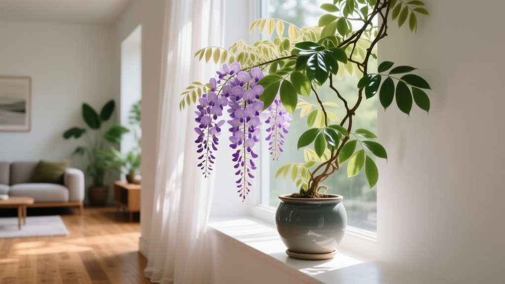 Can the Wisteria Plant Be Indoors? The Truth About Tropical-Like Wisteria Indoors — Why 92% of Indoor Attempts Fail (and Exactly How to Succeed with Light, Chill Hours & Root Rest)