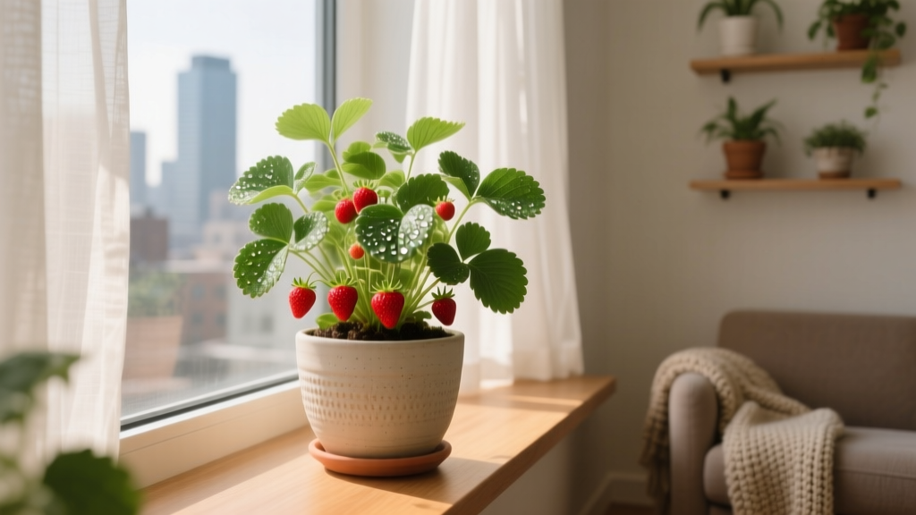 Tropical How to Take Care of a Strawberry Plant Indoors: The 7-Step Indoor Strawberry Survival Guide That Solves Wilting, No Fruit, and Leaf Burn—Even in Low-Light Apartments