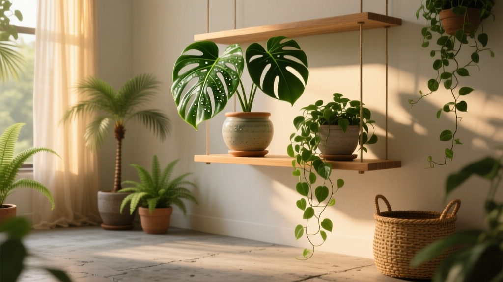 Tropical How to Water Hanging Indoor Plants: The 5-Minute Mistake-Proof Method That Stops Root Rot, Prevents Drooping, and Doubles Leaf Gloss—No More Guesswork or Overwatering Anxiety