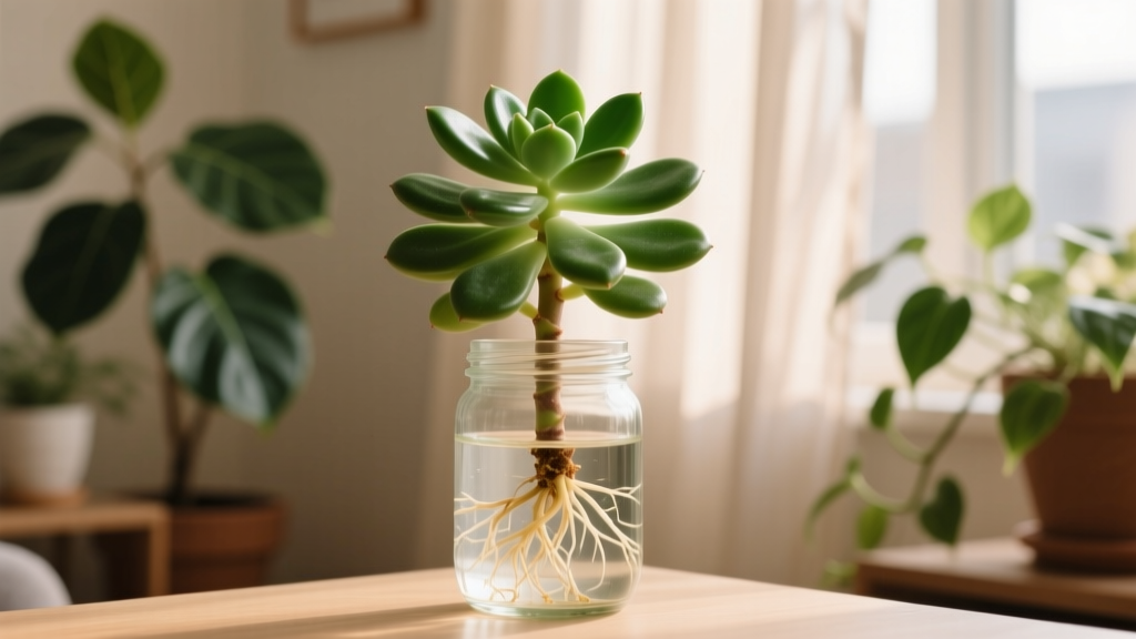 Stop Drowning Your Jade: The Tropical-Adapted Water Propagation Method That Actually Works (7-Step Guide with Real-Time Rooting Timelapse Data)