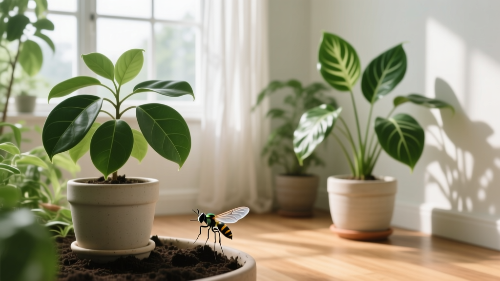 What Are the Flies on My Indoor Plants? 7 Fast, Non-Toxic Fixes That Actually Work (Backed by University Extension Research)