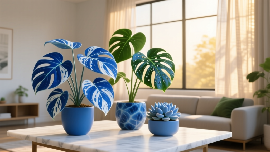 What Blue Plants Are Good Indoor in Bright Light? 7 Stunning, Low-Maintenance Options That Actually Thrive (Not Just Survive) — Plus Exact Light & Water Specs to Prevent Leaf Burn, Fading, or Leggy Growth
