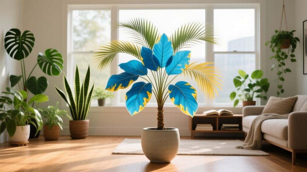 What Blue Plants Are Good Indoor With Yellow Leaves? 7 Realistic Fixes (Not Just 'Water Less') — Because Yellowing Isn’t Always Overwatering, and Some Blue-Leaved Plants Thrive *Despite* It