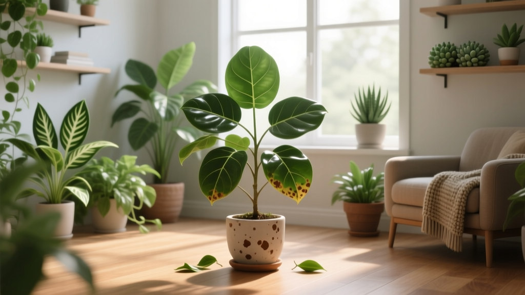 What Causes Brown Spots on Indoor Plant Leaves Dropping Leaves? 7 Real Causes (Not Just 'Overwatering') — Plus a Step-by-Step Diagnosis Flowchart to Save Your Plants in 48 Hours