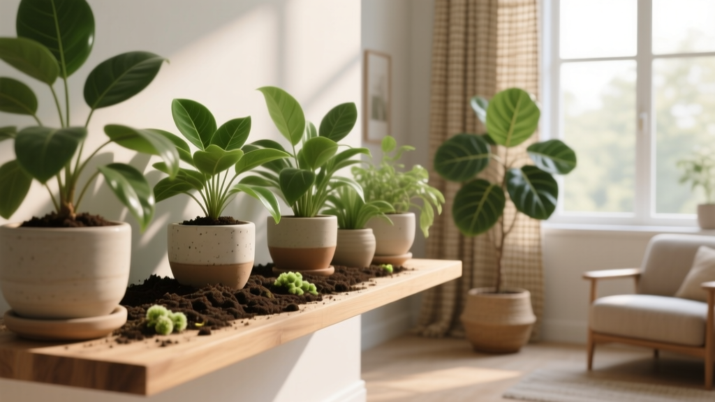 What Indoor Plants Prevent Mold in Soil Mix? 7 Proven Choices + Their Exact Soil Recipes (No More Fuzzy White Patches or Musty Smells!)